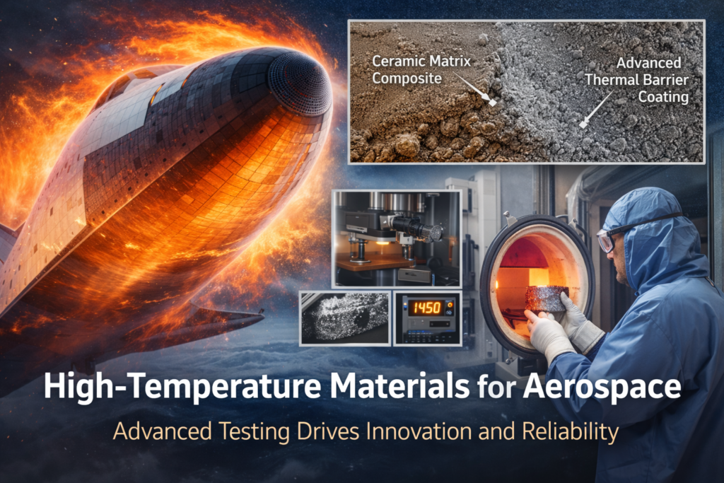 High-Temperature Materials for Aerospace &ndash; The Critical Role of Custom Testing
