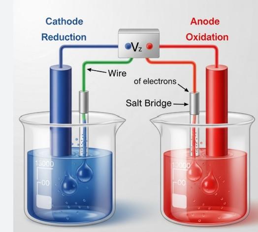 Schematic illustrating oxidation reaction pathway and degradation mechanism