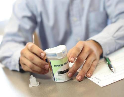 Rapid Screen testing using paper strips