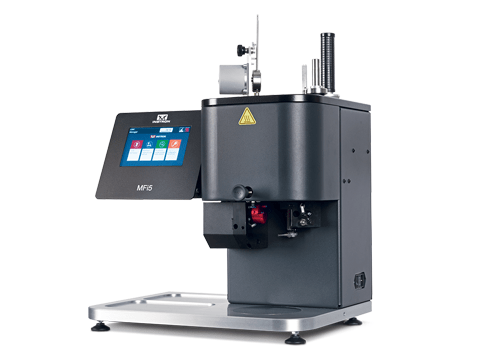 Rheometer setup with controlled shear and oscillatory testing geometry
