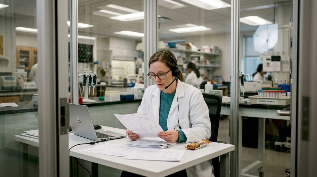 Contract research organizations: compliance and materials testing