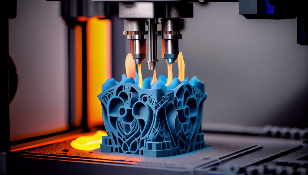 Fused Deposition printing at Materials Metric